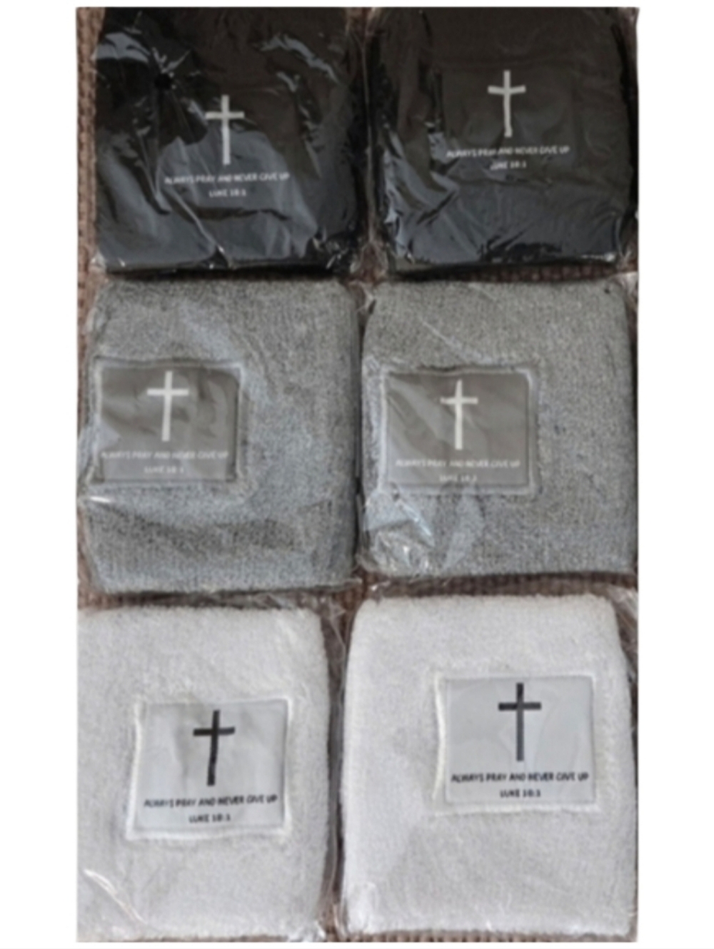 Cross Team Athletic Bands - One 6 Pack Bundle Set